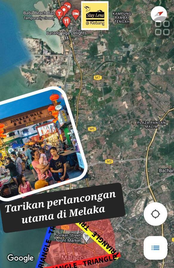 Staylena Klebang Melaka Homestay - Musliem Unit Kültér fotó